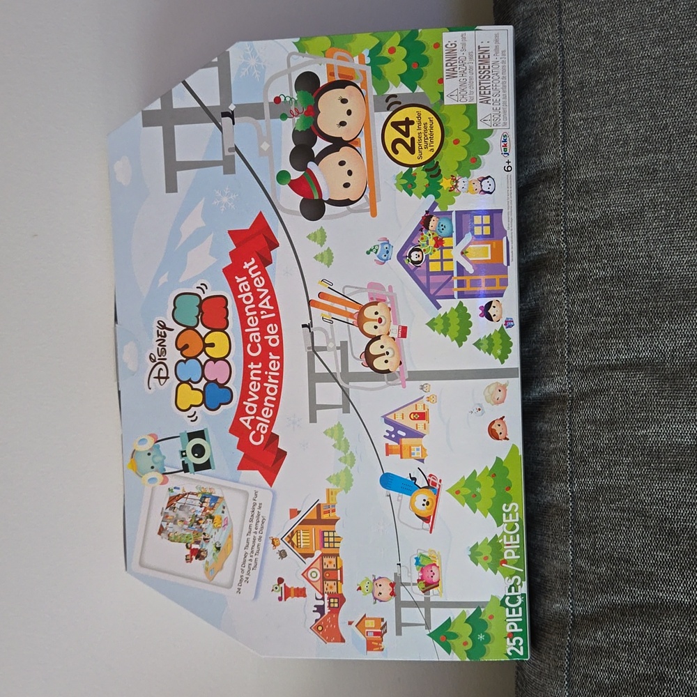 Semi New Tsum Tsum Disney advent Christmas calendar